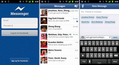 Facebook lanza Facebook Messenger