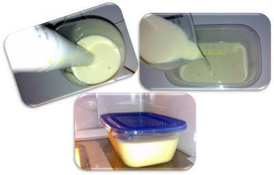 Helado de plátano con Conguitos