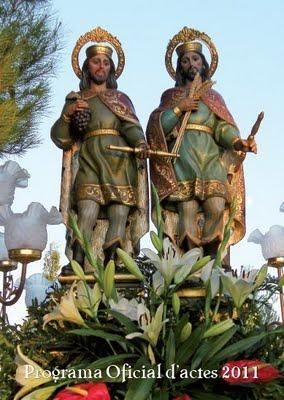 Campo de Mirra. Fiestas Patronales - Representación del Tratado de Almizra - Moros y Cristianos 2011