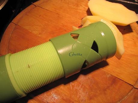 Papas fritas enruladas super crocantes