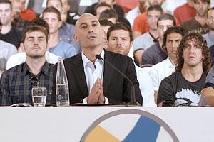 rubiales, puyol y casillas