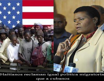 Haitianos reclaman a EE.UU. la misma política migratoria que para los cubanos