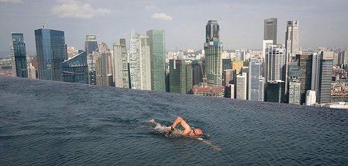 La expectacular Piscina del Marina Bay Sands