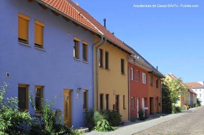 Casas entre medianeras