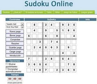 Jugar Sudoku Online