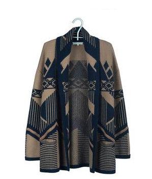 Sandro Fall 2010 Jacquard Wool Jacket Profile Photo