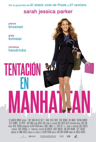 Póster de 'Tentación en Manhattan', con Sarah Jessica Parker como reclamo