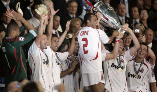 El Milán se coronó en la Champions League 2006-07