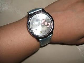 Mi reloj Hello Kitty