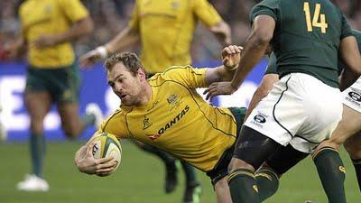 TRI NATIONS 2011: AUSTRALIA VENCE A DOMICILIO A SUDAFRICA A PESAR DE SUS ALTAS