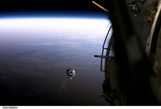 La Soyuz en Orbita y Aproximacion