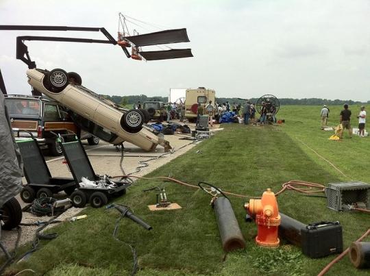 Set de rodaje de Superman: Man of Steel