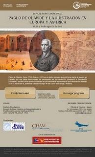 PABLO DE OLAVIDE Y JÁUREGUI (1725-1803). CONGRESO EN LIMA