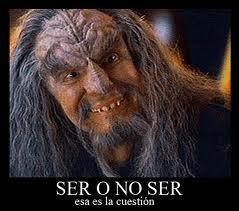 Ser o o no ser...