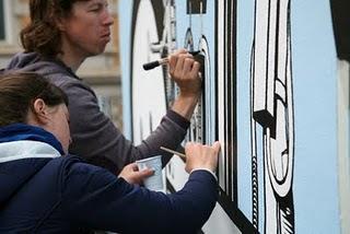 The London Police en el T&J;: Art Walk event en Oslo The London Police en el T&J;: Art Walk event en Oslo