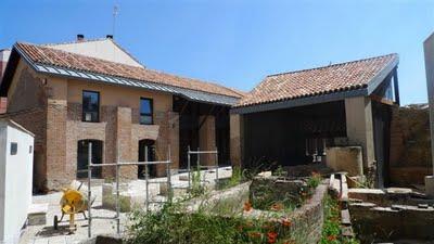 2ª Biblioteca Municipal de Talavera de la Reina (Toledo) - Antiguo Alfar del Carmen - Estado de las Obras en Mayo de 2011