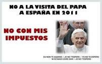 Ni manifestación “anti” Papa, ni “contra” el Papa sino … ¡Por un estado Laico!.