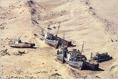 El desastre del mar de Aral El desastre del mar de Aral