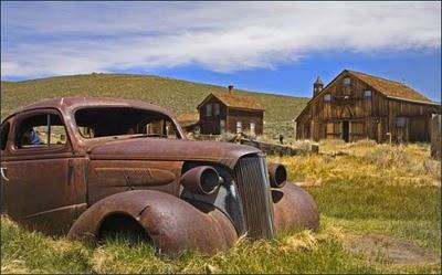 Bodie ghost town, California.