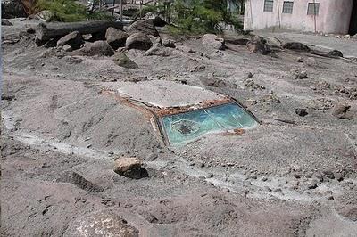 Plymouth, la crueldad del volcán Soufriere Hills.