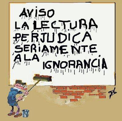 Leer perjudica seriamente…