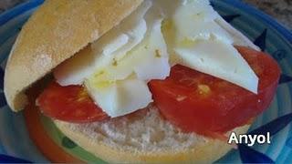 Bollos de pan para bocadillo