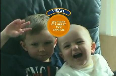 Gerber y el viral Charlie Bit My Finger