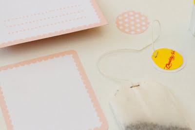 Tutorial: Sobrecitos con té para los invitados