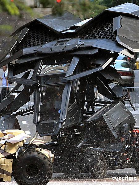 TDK Rises: Bane de cerca, Batman en el Batwing y accidente de rodaje