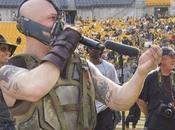 Rises: Bane cerca, Batman Batwing accidente rodaje
