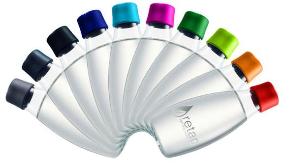 Retap :: botella de agua minimalista