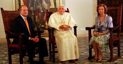 Se Prepara la Familia Real para recibir al Papa Benedicto XVI con motivo de la JMJ-2011