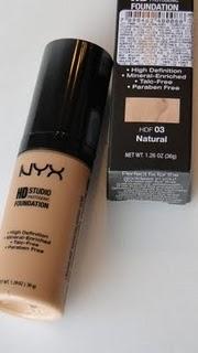 Review: HD NYX foundation & powder