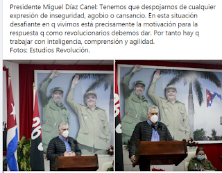 Lo dijo el Presidente en Santa Clara Lo dijo el Presidente en Santa Clara