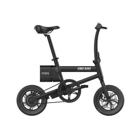 «CMSBIKE Smart Folding Electric Bike 250W 36V 12 Inch Stable Tires 25km/h Max Speed Foldable Electric Bicycle With LED Power»