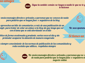 Infografía mejores consejos para spammer social