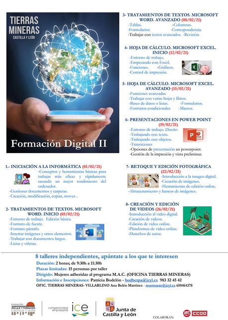 Cursos para mejora de cualificación de mujeres desempleadas en Fabero 2