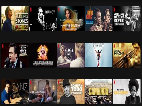 Netflix: los mejores documentales musicales