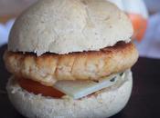 Hamburguesa Salmón Salsa Perejil Nueces Aprovechamiento.