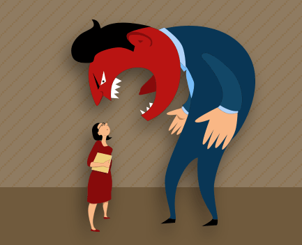 ¿Qué hacer si tengo un jefe tóxico? jefe tóxico maltratador