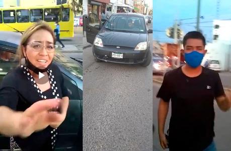 Denuncia: Se pasan rojo, atropellan ciclista y se dan a la fuga