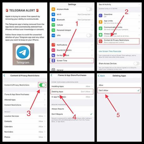 Sigue la censura global: Apple elimina Telegram