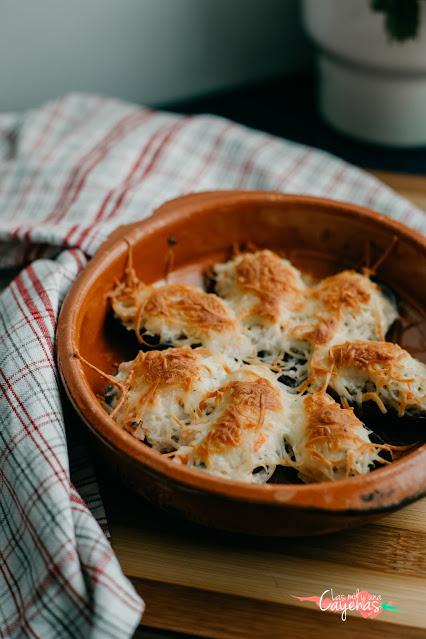 Mejillones gratinados