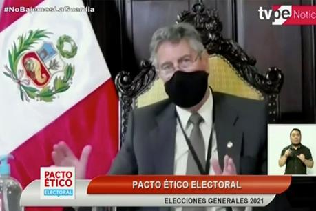 Presidente Sagasti asegura que proceso electoral se desarrollará en fechas previstas