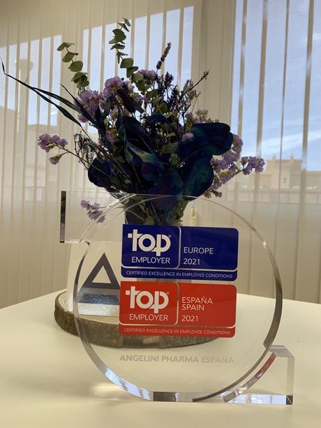 Angelini Pharma España, certificada de nuevo como compañía Top Employer