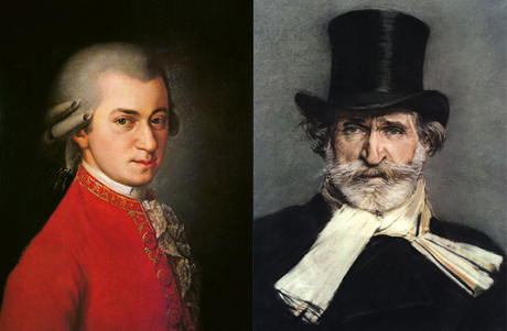 Mozart y Verdi, música a prueba de modas