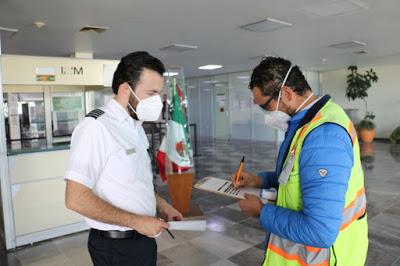 LOGRA EDOMÉX 159 MIL ACCIONES DE PREVENCIÓN Y DIAGNÓSTICO A COVID-19 EN AEROPUERTO INTERNACIONAL DE TOLUCA