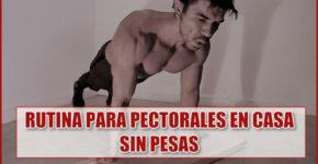Prueba esta Rutina para sacar Pectorales en Casa sin Pesas 4 Rutina para Pectorales en Casa sin Pesas