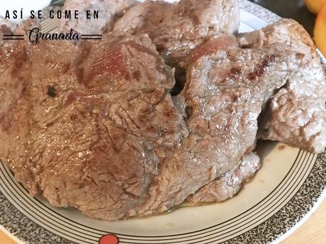 Burritos de ternera y salsa de soja Burritos de ternera y salsa de soja