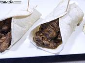 Burritos ternera salsa soja